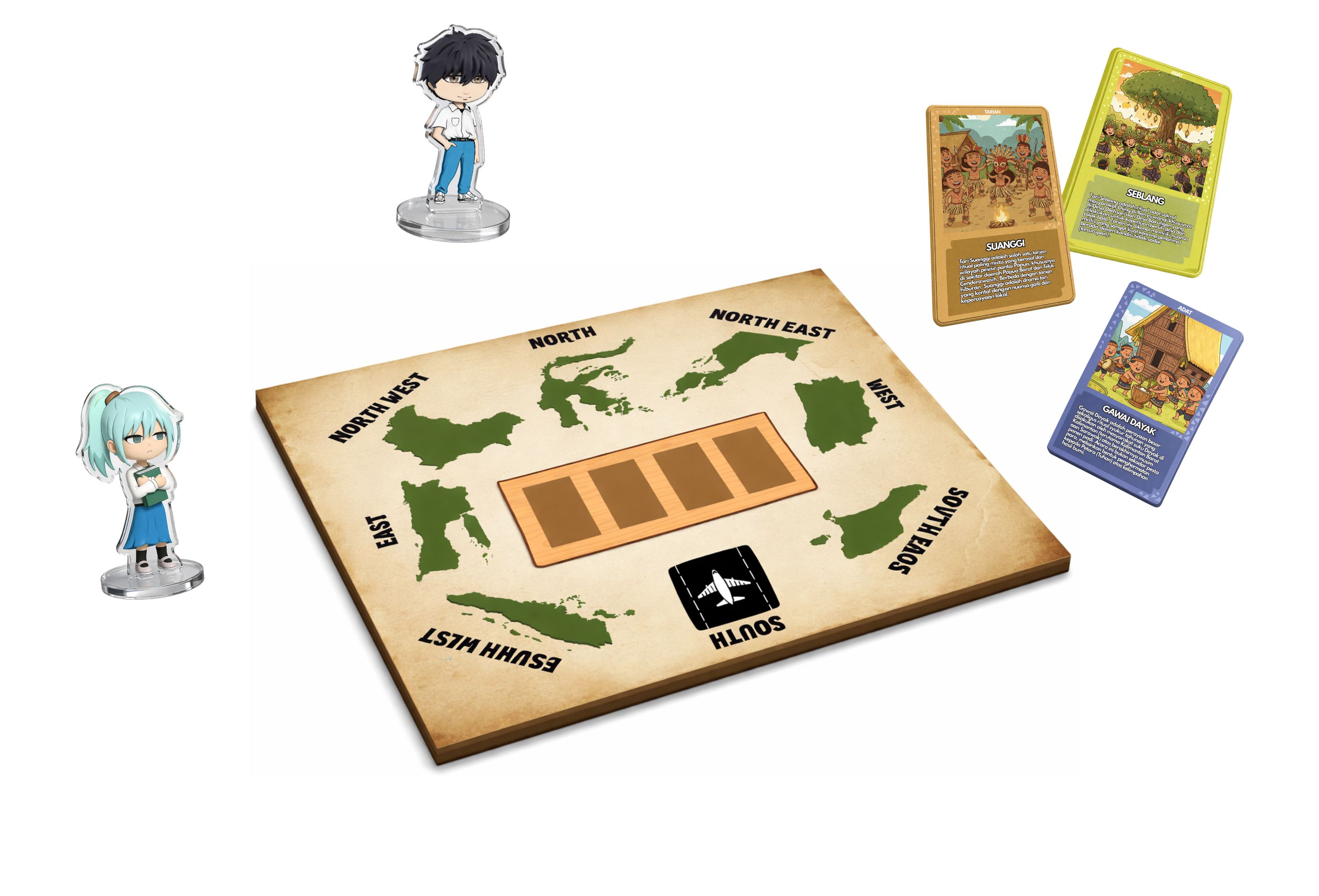 BoardGame Piece Of Nusa